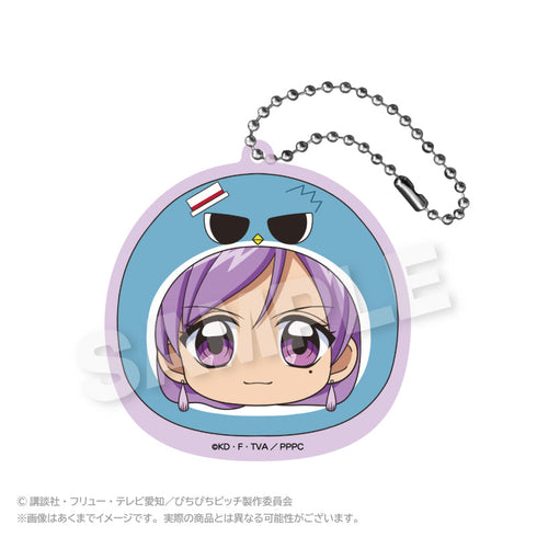 『ぴちぴちピッチ』まるめいつアクリルキーホルダー かれん